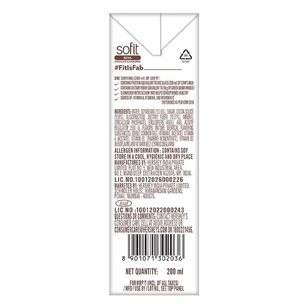 Sofit Chocolate Soy Milk