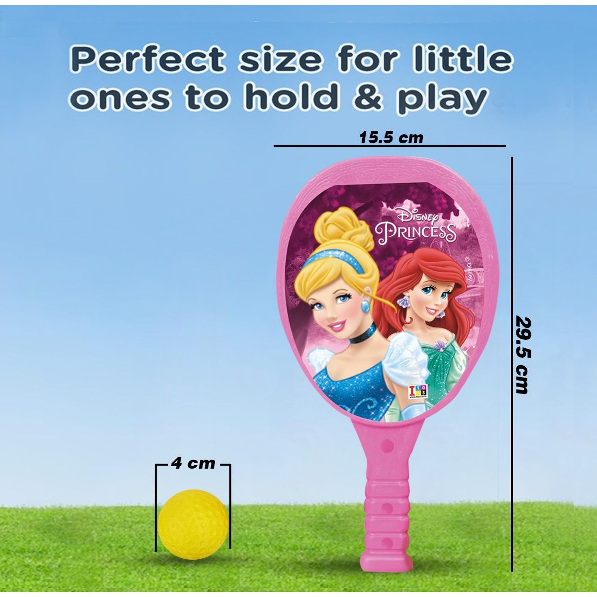 Itoys My First Plastic Racket Set-princess (Colour May Vary)
