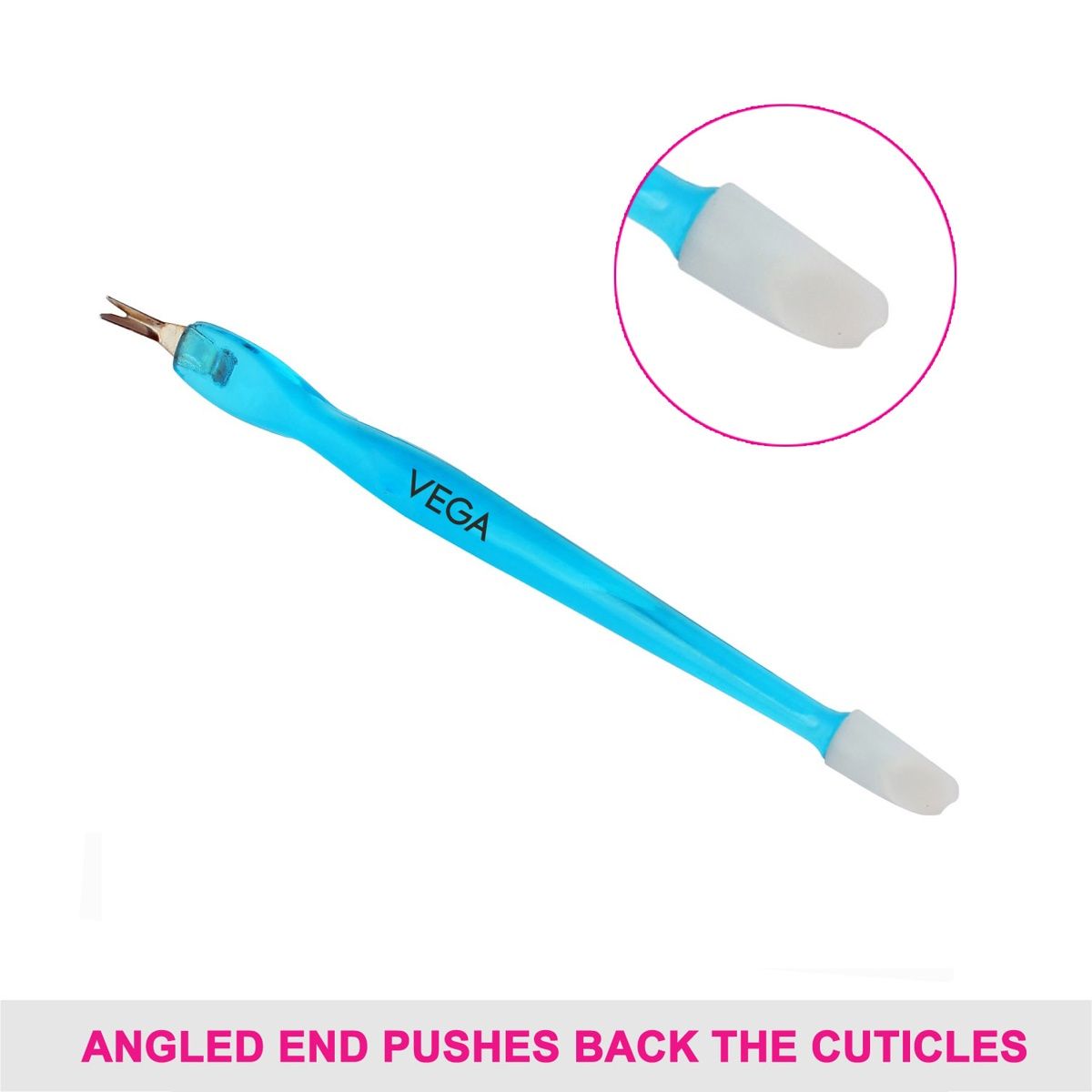 VEGA Cutical Trimmer and Pusher| Colour May Vary|CTP-01
