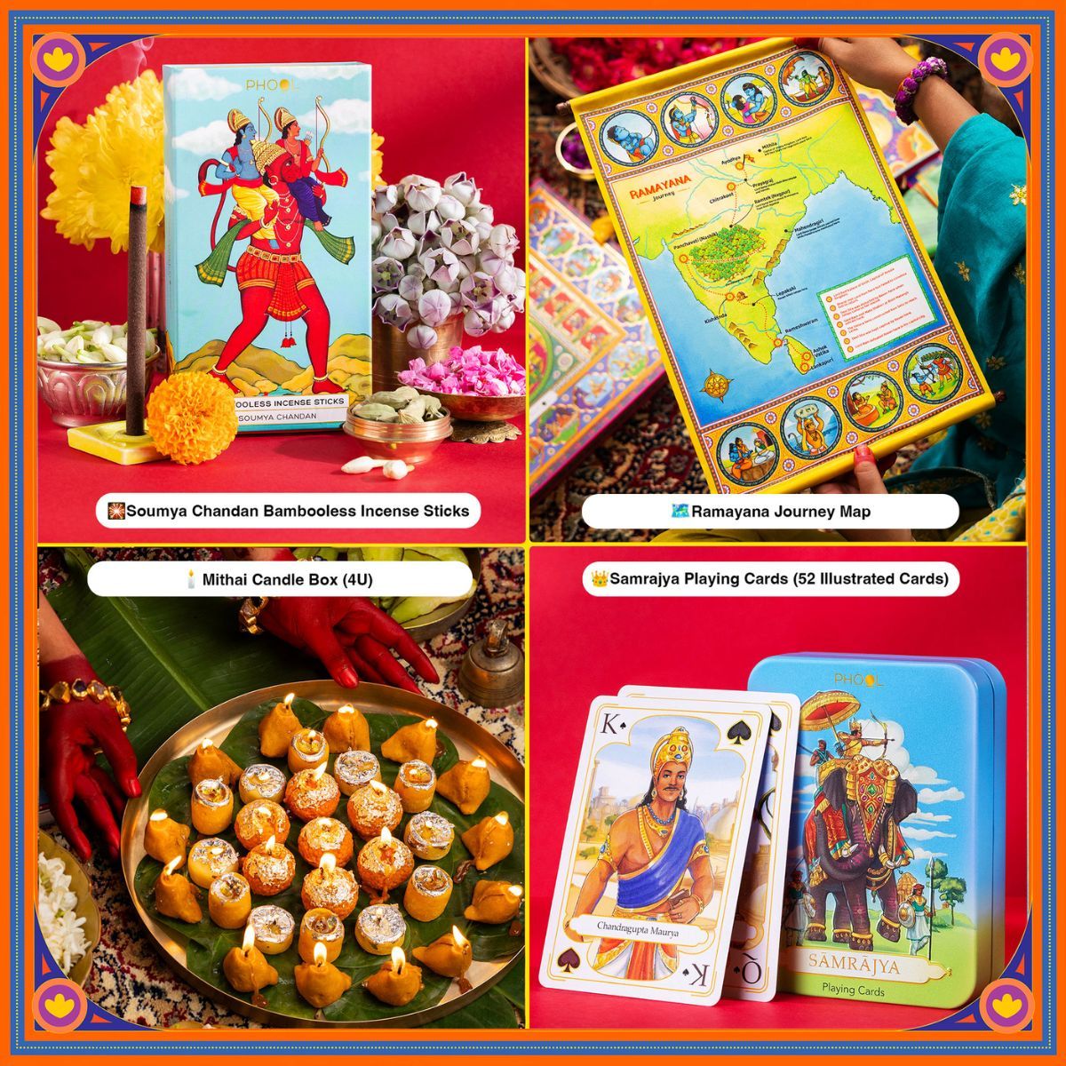 Phool Ramayana Collection - 15 Inclusions Diwali Gift Hamper