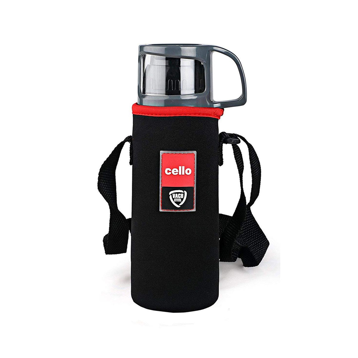 Cello Instyle Thermosteel Water Bottle with Jacket, 1000ml, Assorted