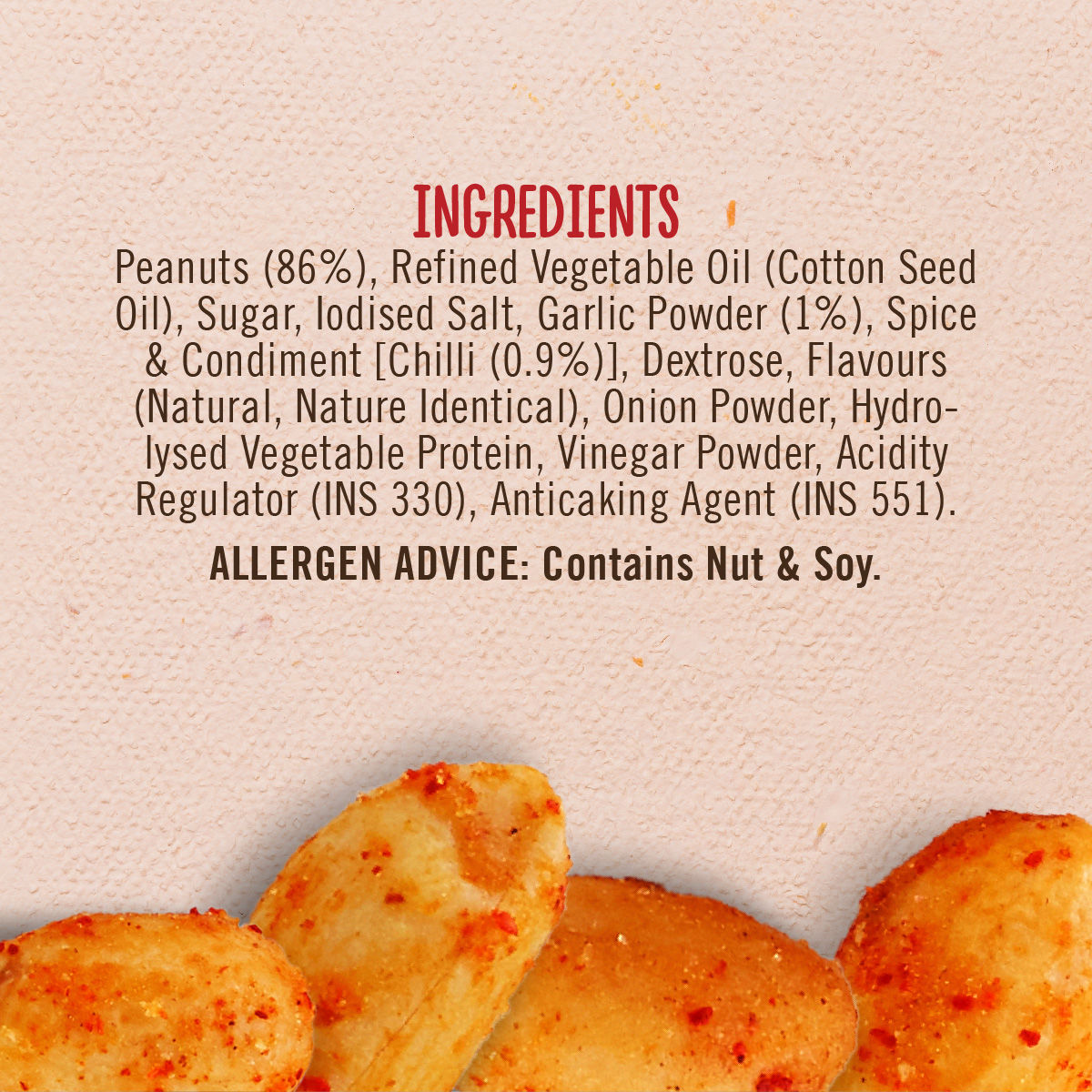 MOM Sriracha Roasted Peanuts 40 g Combo