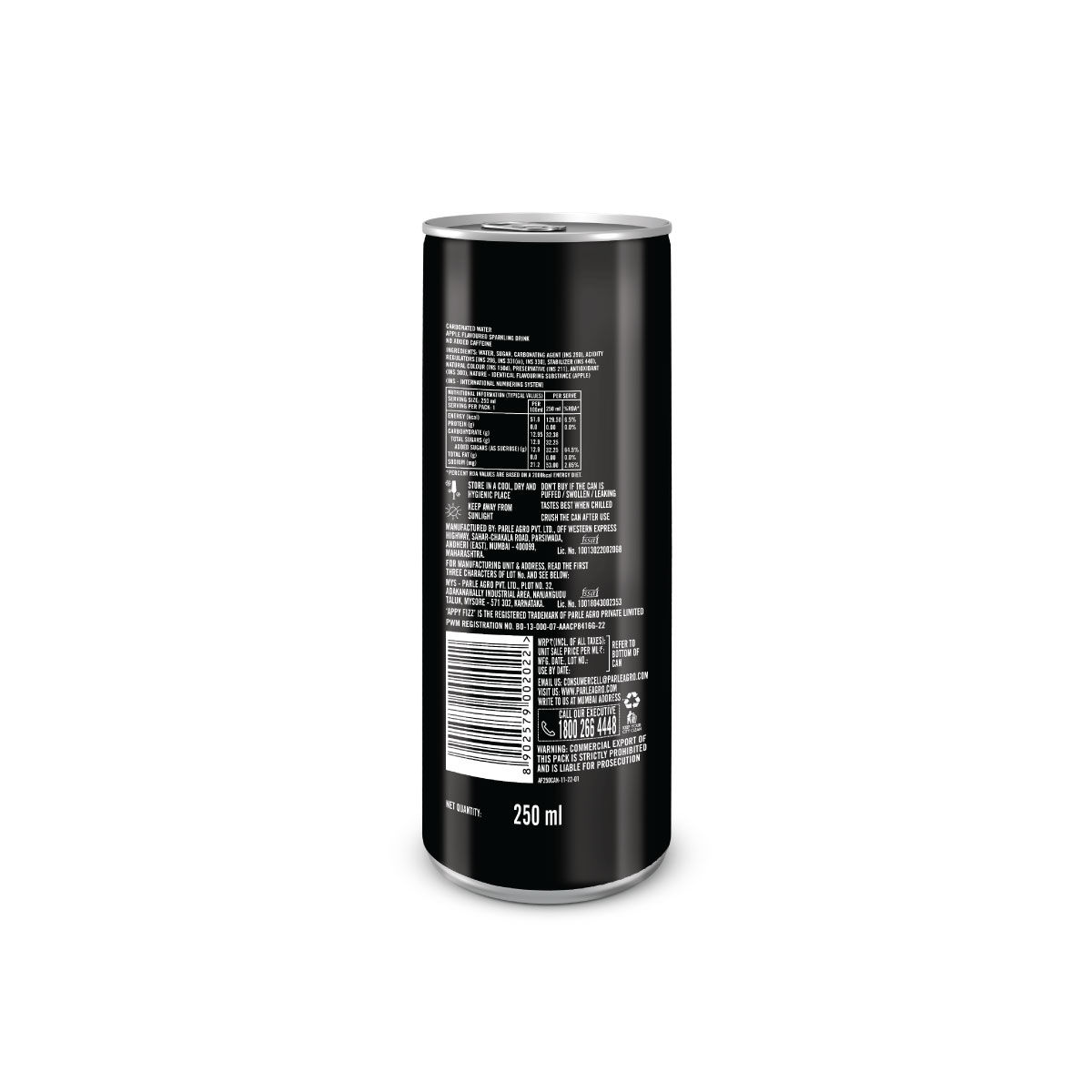 Appy Fizz Can 250 ml Combo