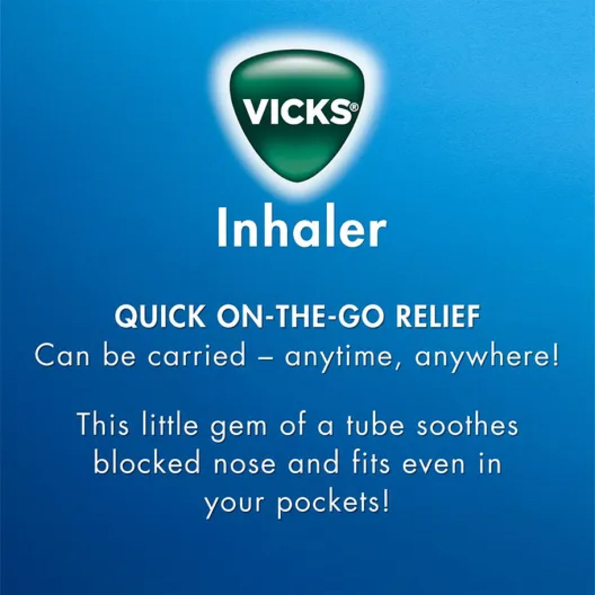 Vicks Vaporub(25ml), Vicks Inhaler (0.5ml) & Vicks Steam Pods(4pc) Combo