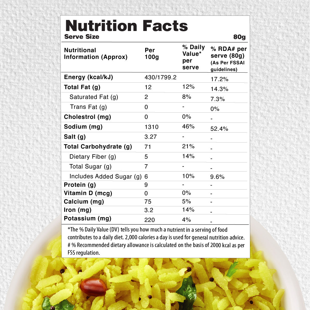 MOM Poha with Bhujia 80 g Combo