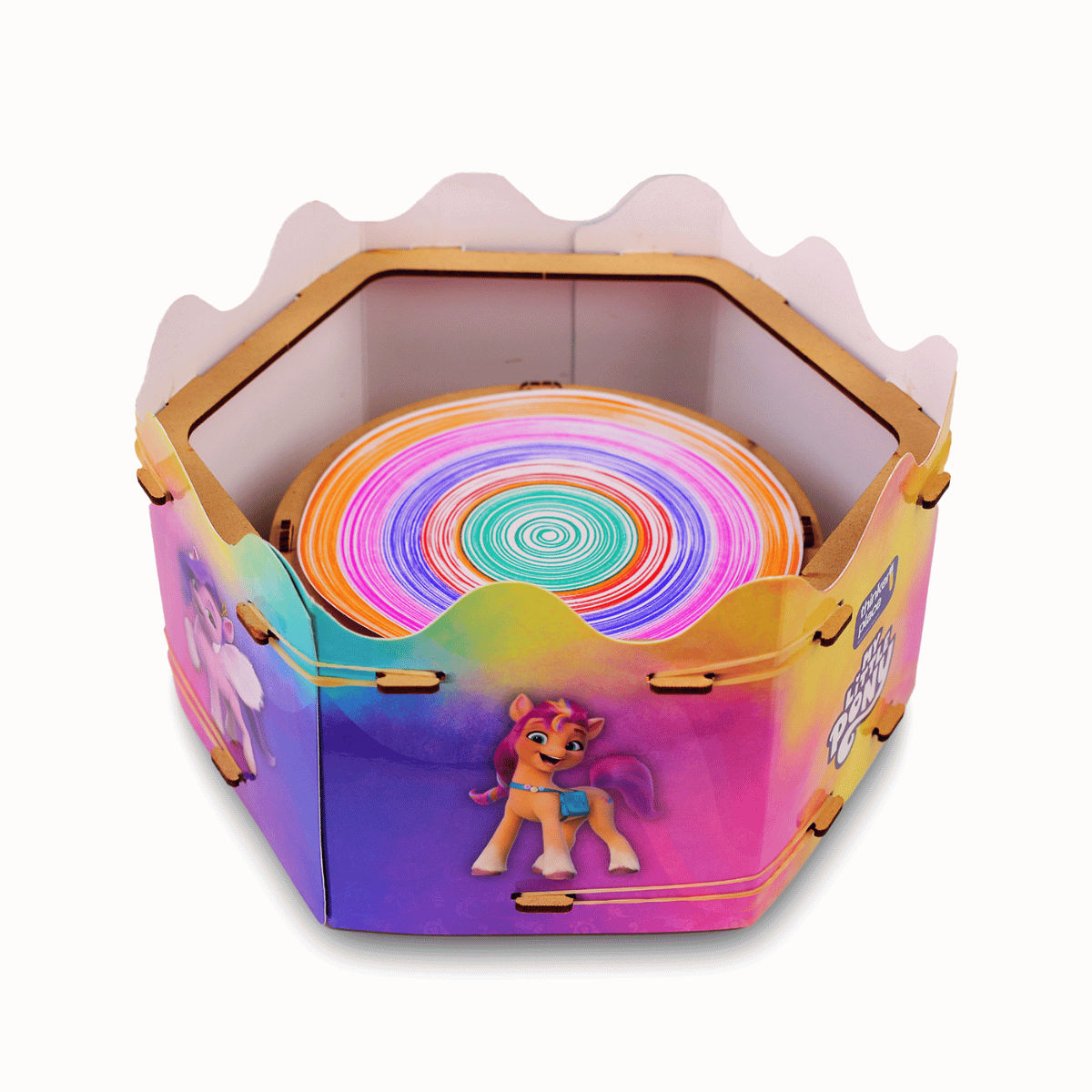 ThinkerPlace My Little Pony Spin Art Machine | Fun Learning with Spin Art & AR Experience (Age 5+)