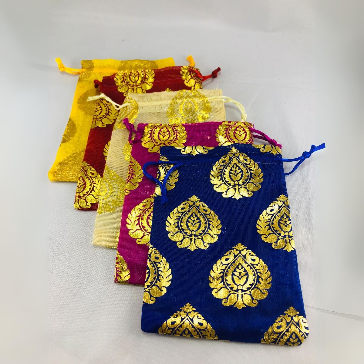 Gullak 5 x 7 Paisley Potli 1 pc Combo