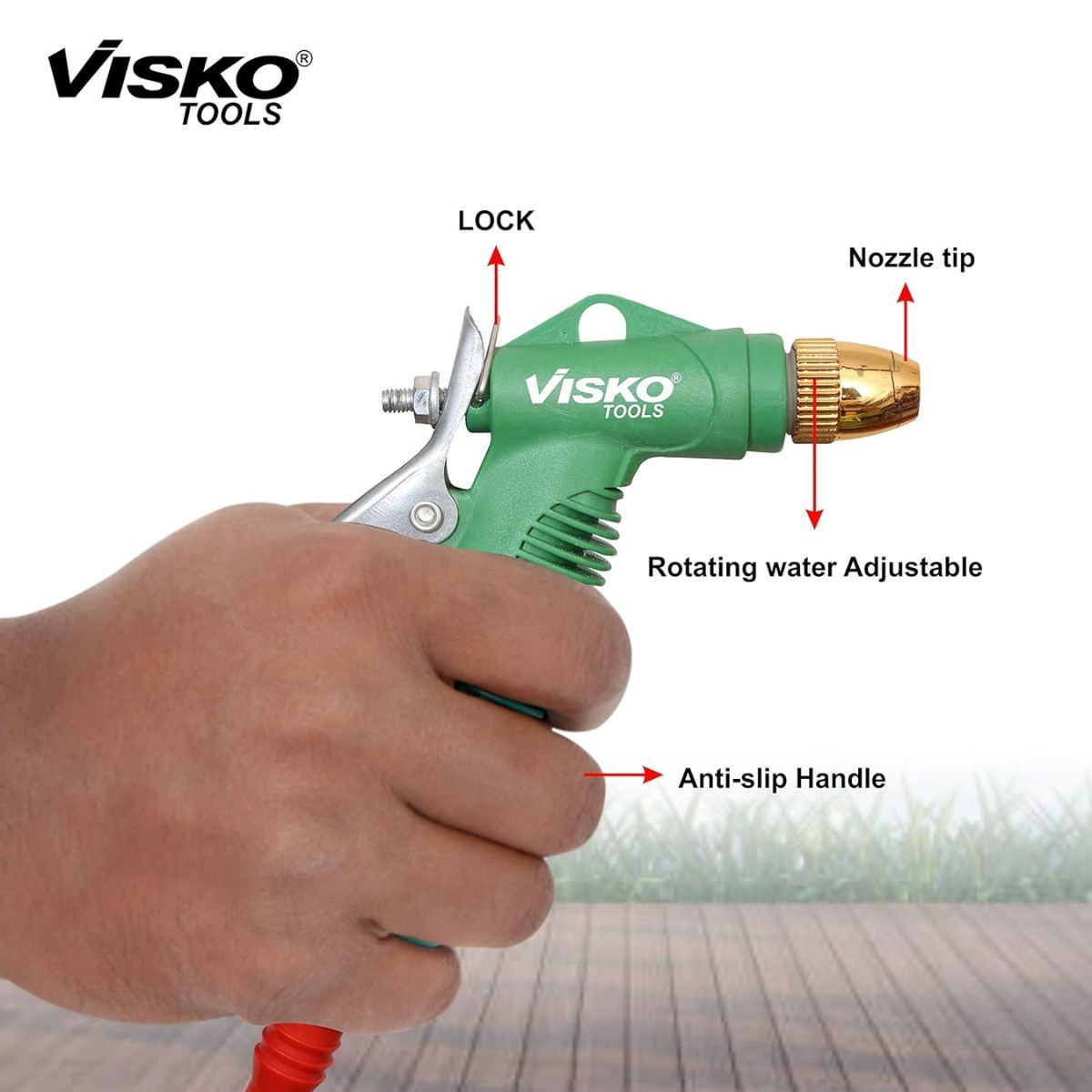 Visko Garden Tools Set With 3 Pieces Garden Tool Kit