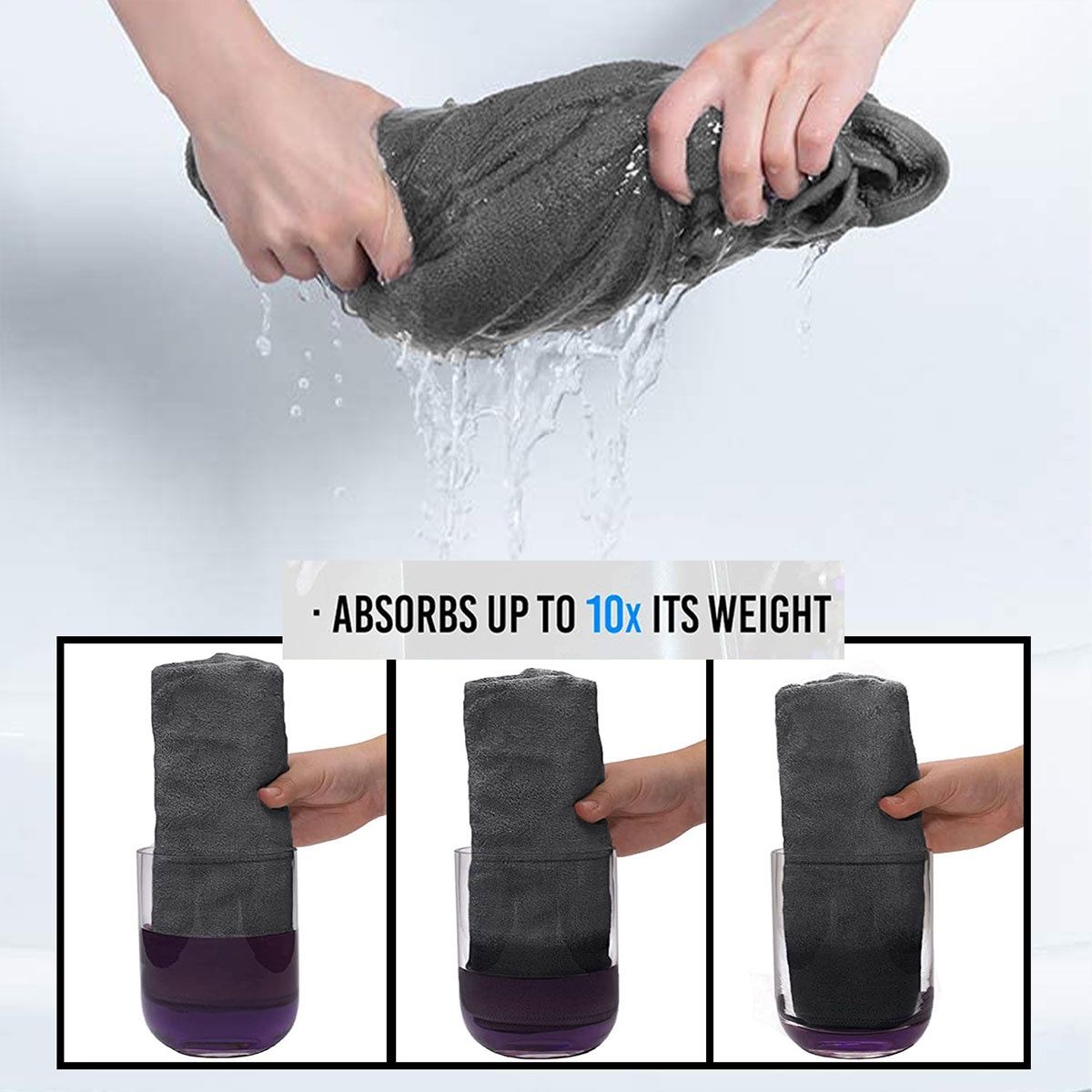 Sassoon Microfiber Hand Towel | Rust | 40 x 60 cm
