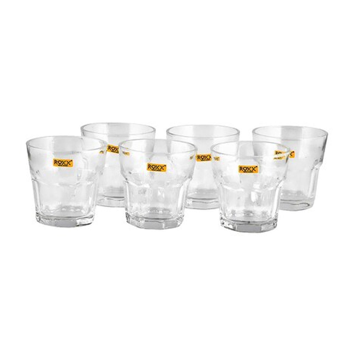 Roxx Octave OF Tumbler Glass - 265 ml | Pack of 6