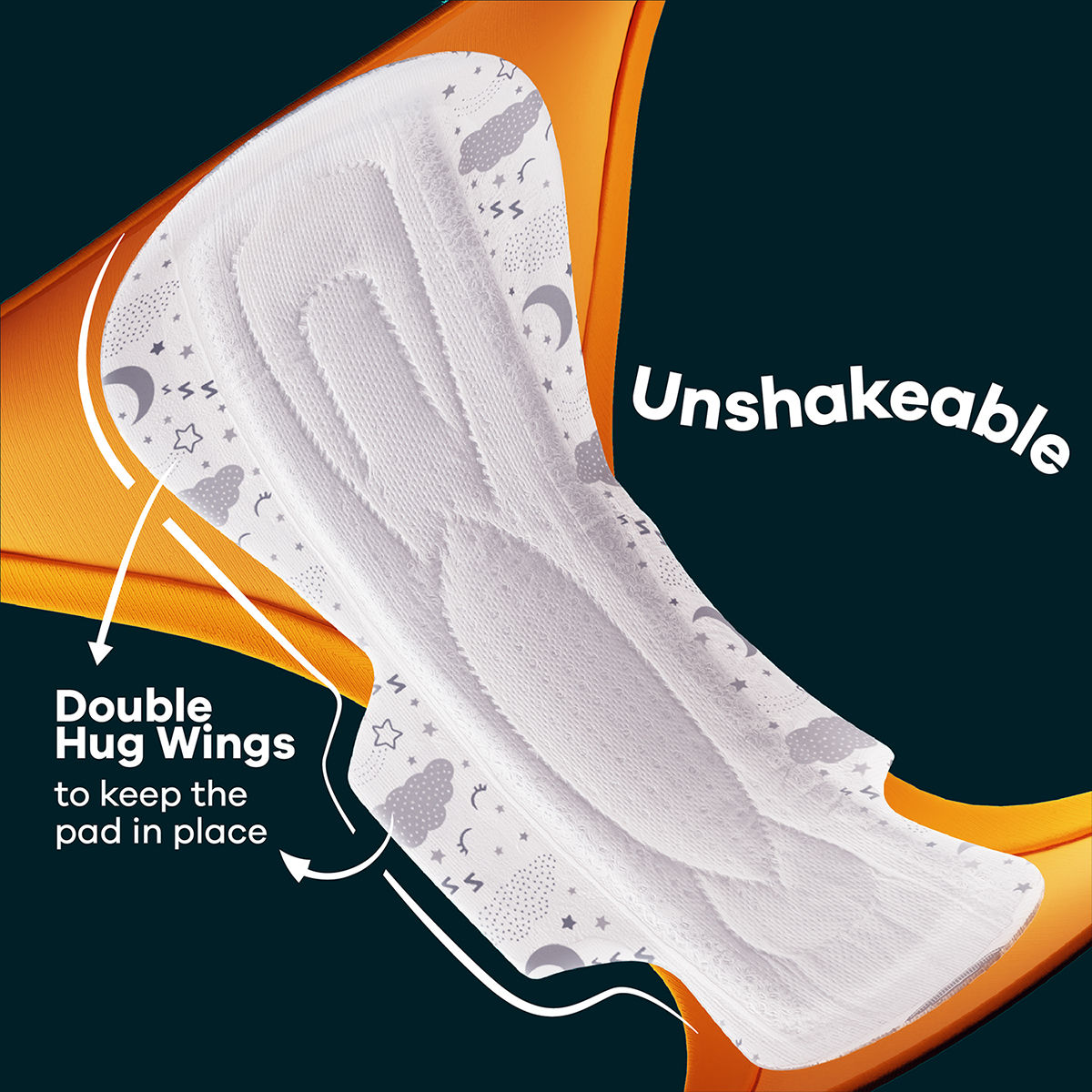 Whisper Bindazzz Nights XXXL Sanitary Pads