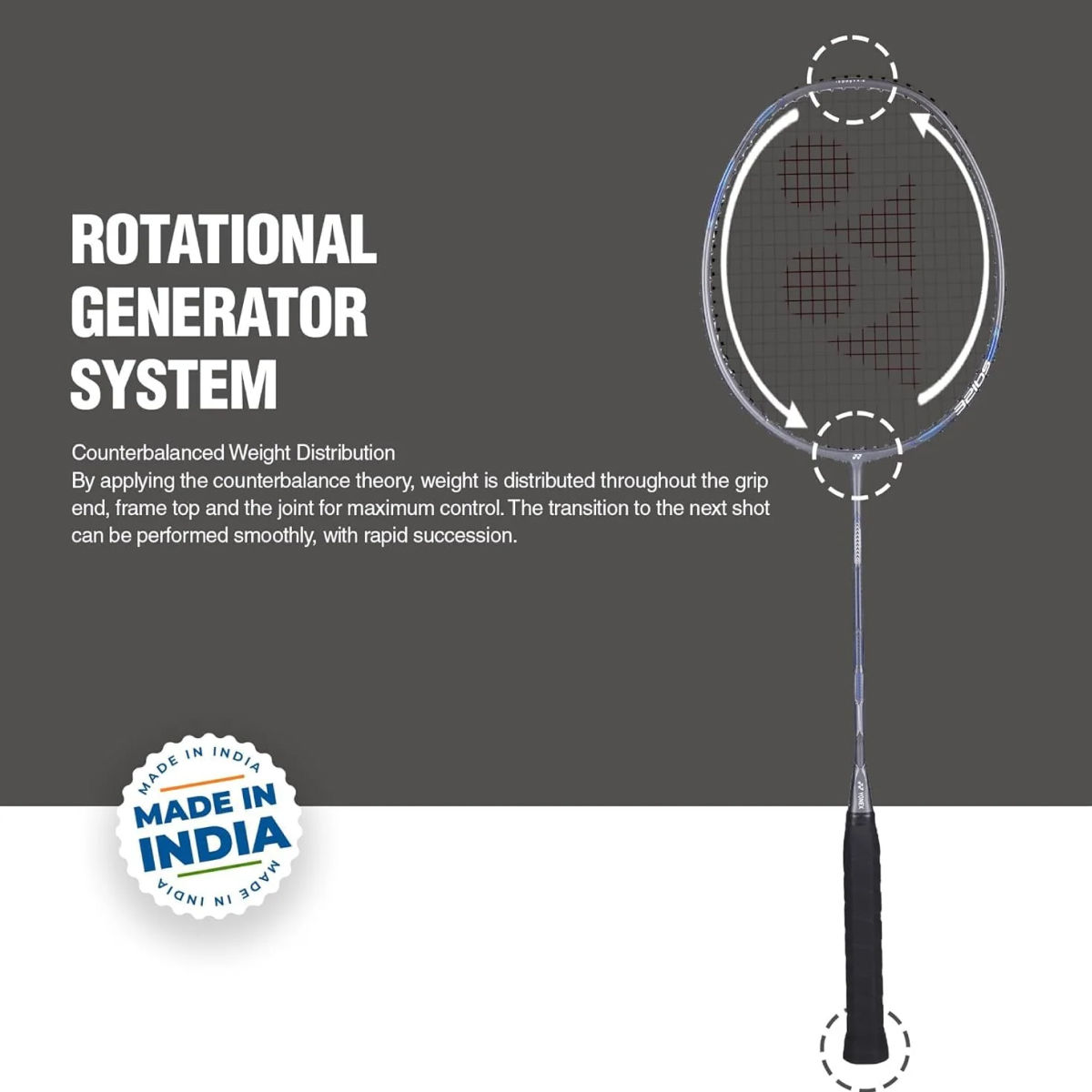 Yonex Astrox Attack 9 Badminton Racket - Assorted