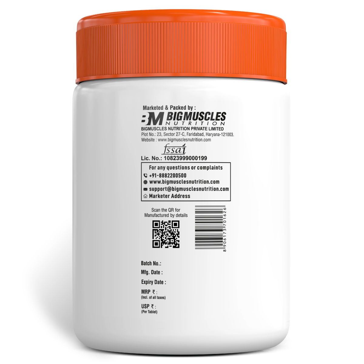 Big Muscles Nutrition True Vitamin Multivitamin | 60 Tablets | Multi Vitamins And Minerals Formula
