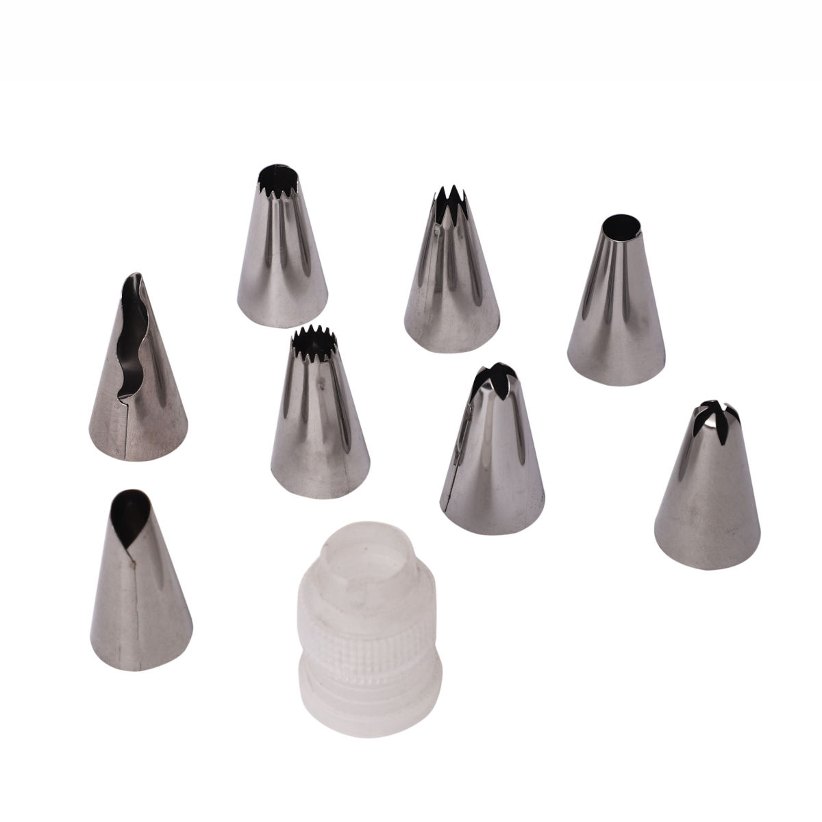 Aluminium Nozzles 8 Pcs with 1 Coupler and1 Piping