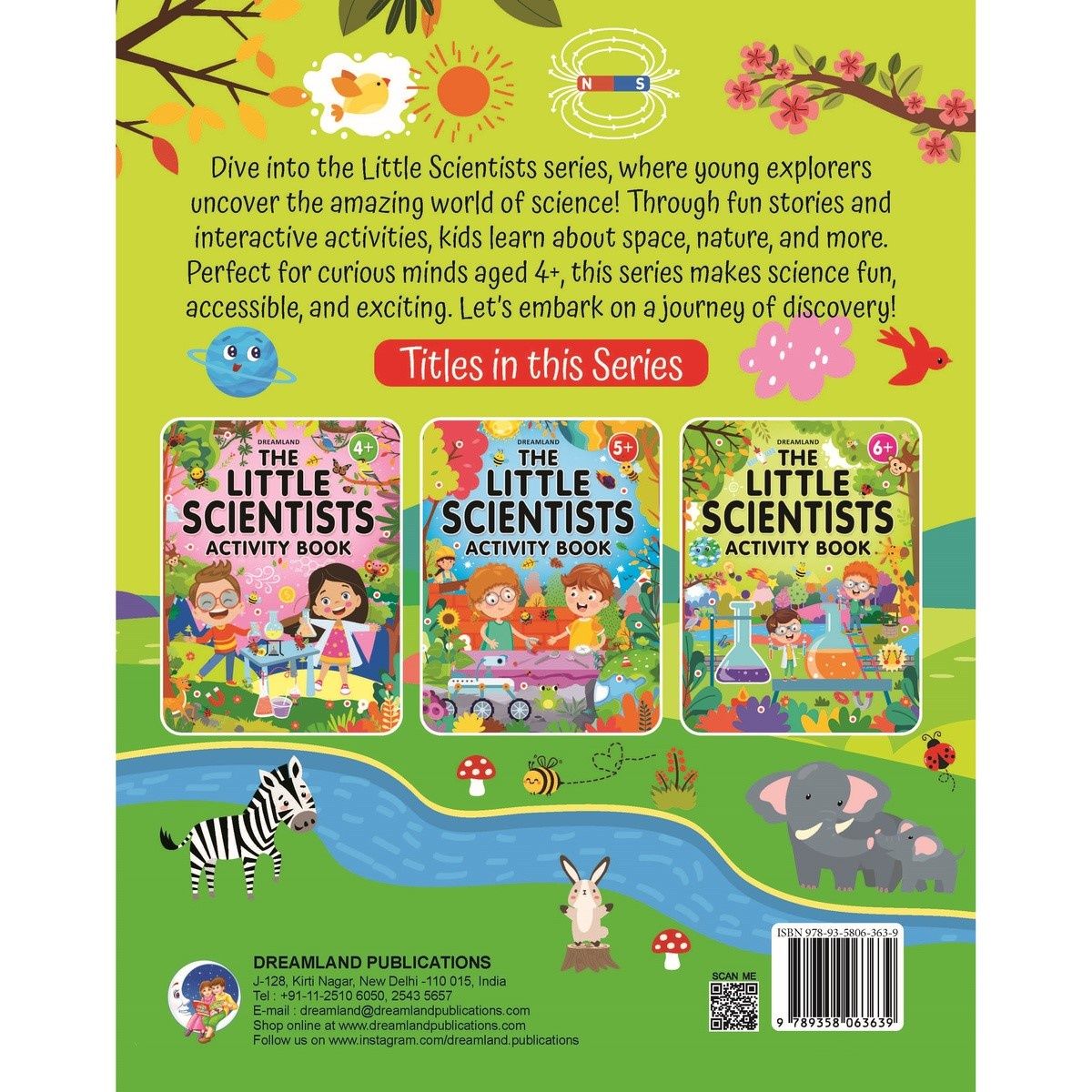Dreamland The Little Scientists Activity Book for Kids | Age 6+