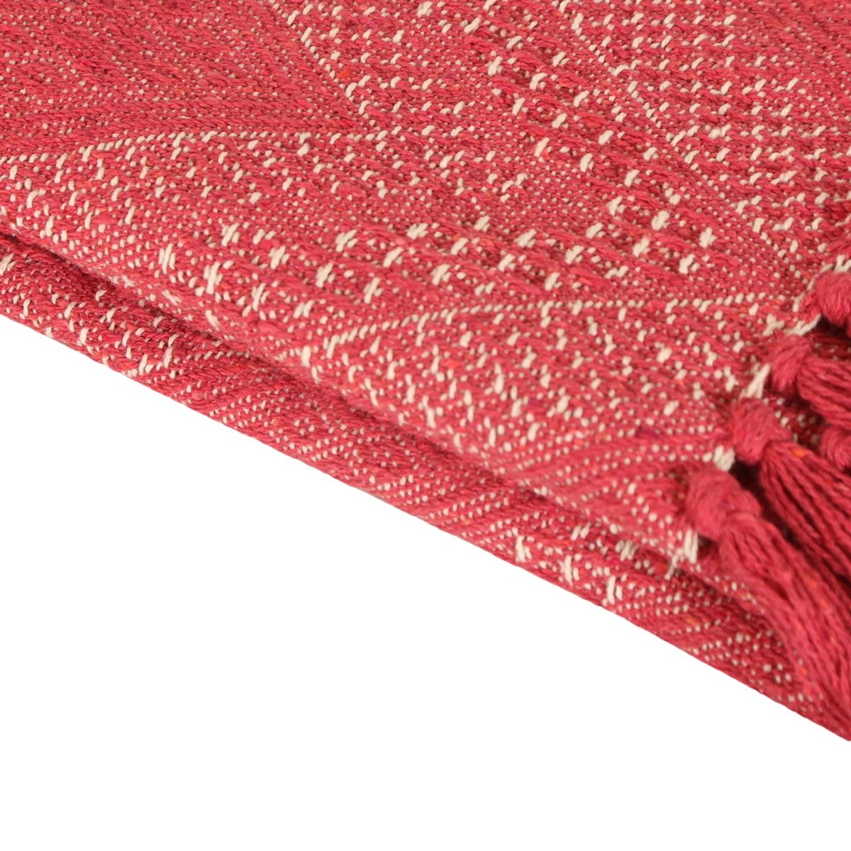 Sashaa World Jewels Of India Throw Red