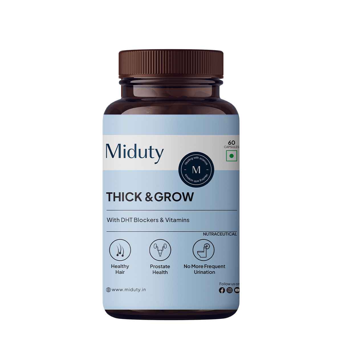 Miduty Thick And Grow Hairs Supplement