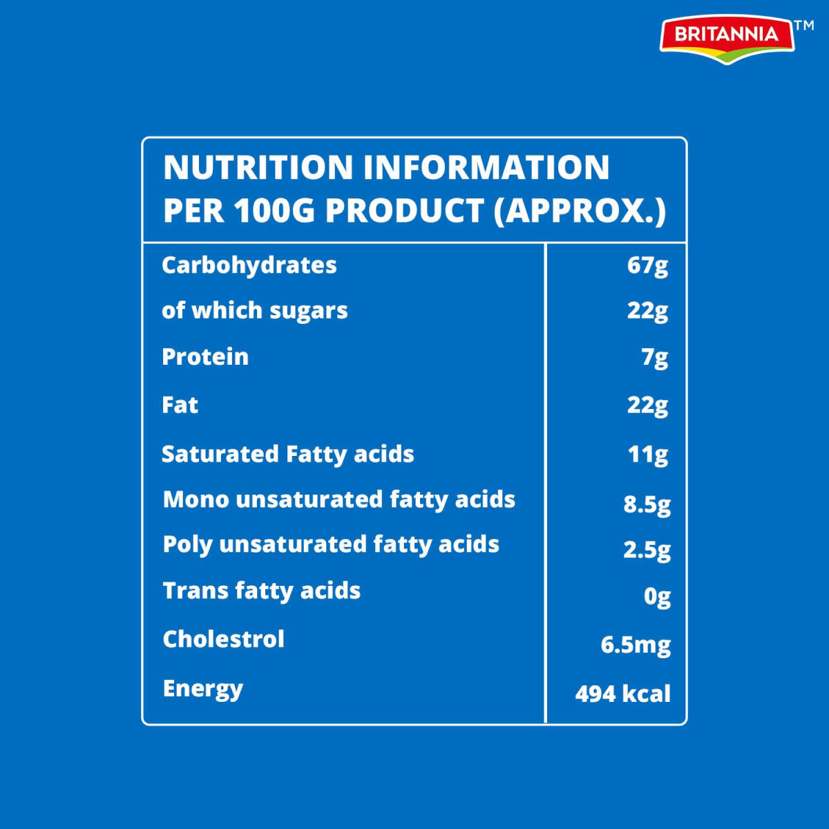 Britannia Good Day Butter Biscuits | Trans Fat-free