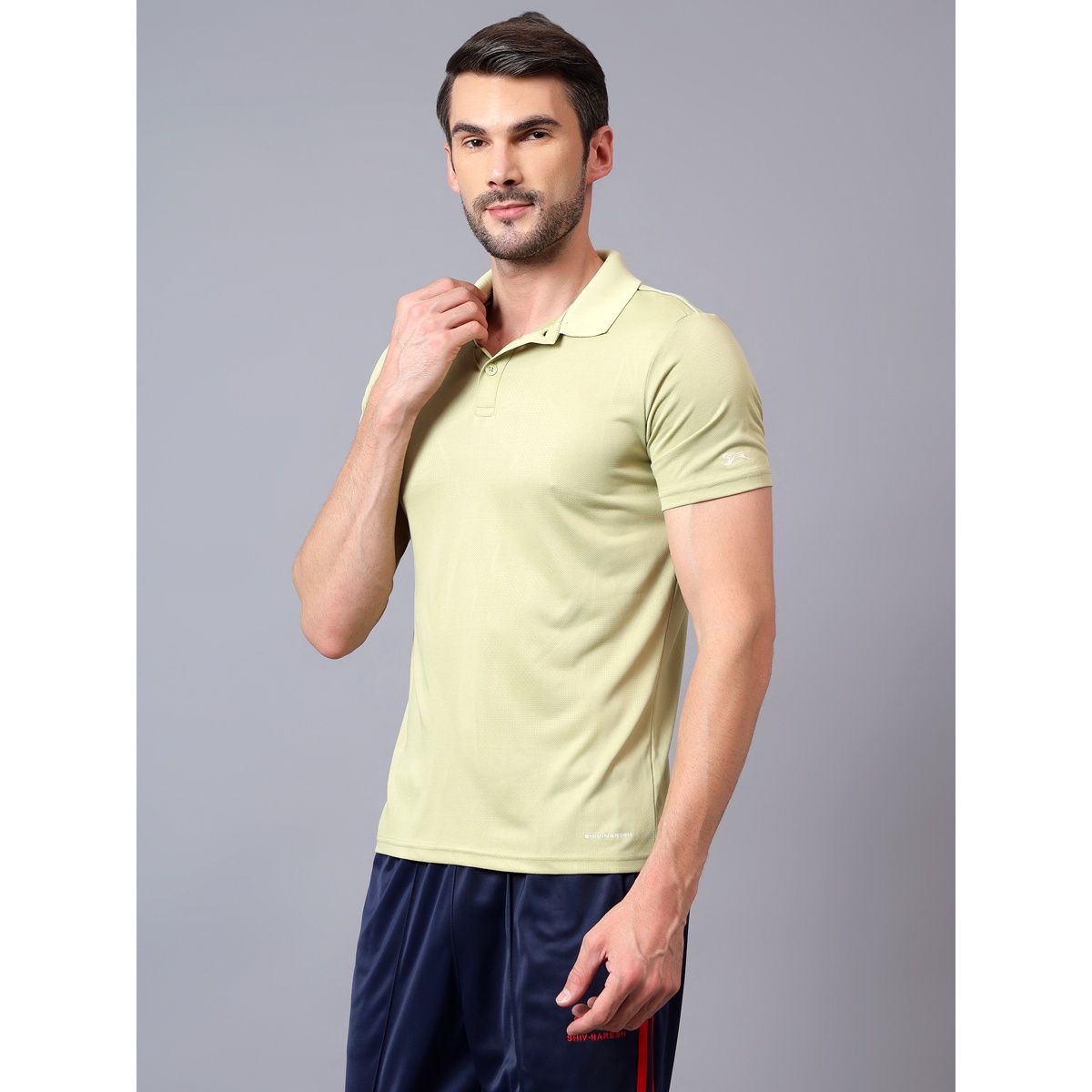 Shiv Naresh Men's T-Shirt | SNSPOLO24 | Green - XL