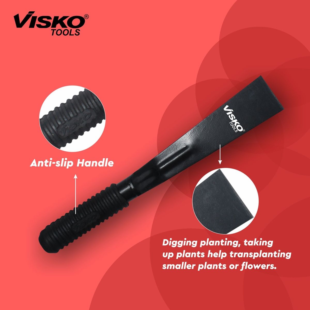 Visko 660 Garden Tools Set With 4 Pieces Garden Tool Kit