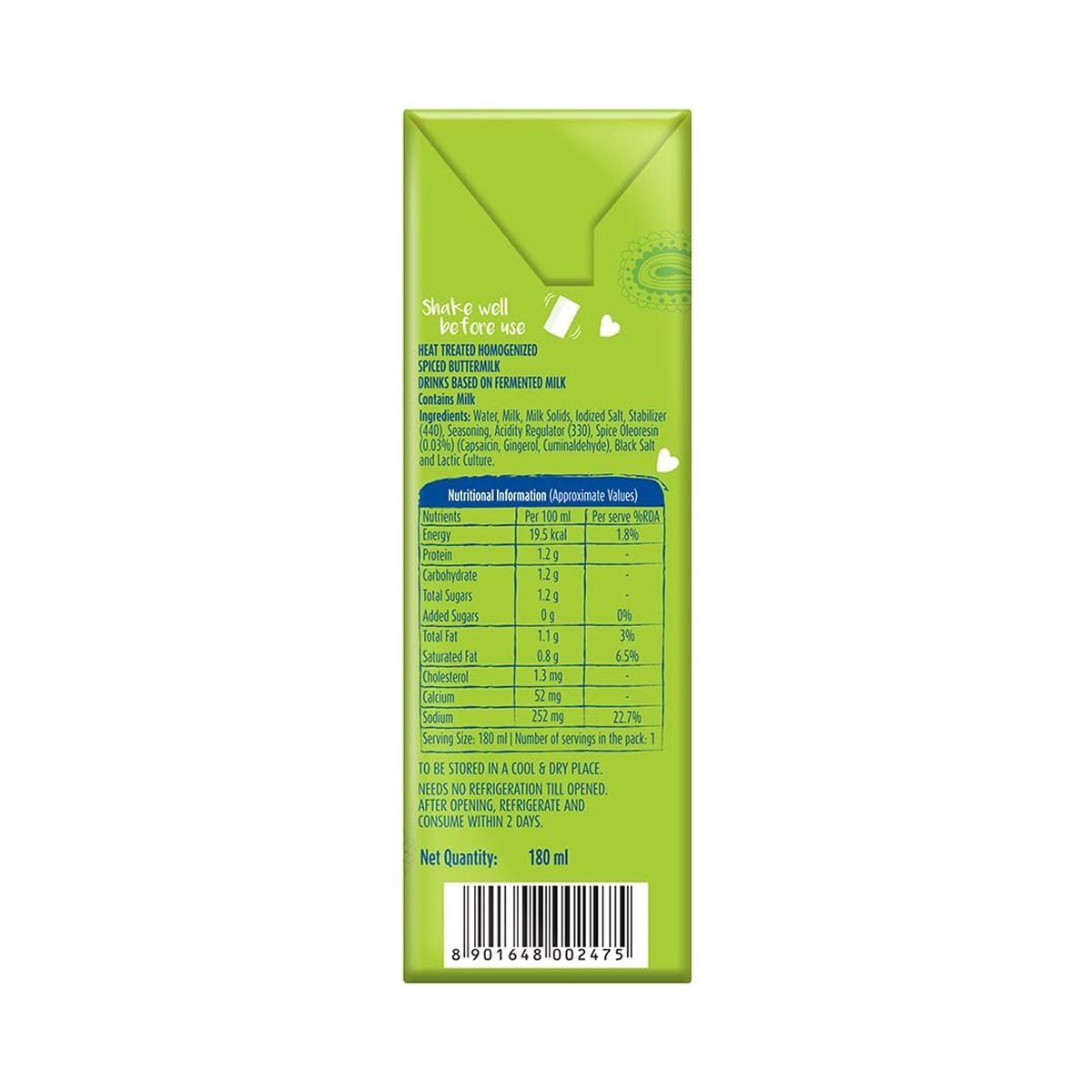 Mother Dairy Masala Buttermilk