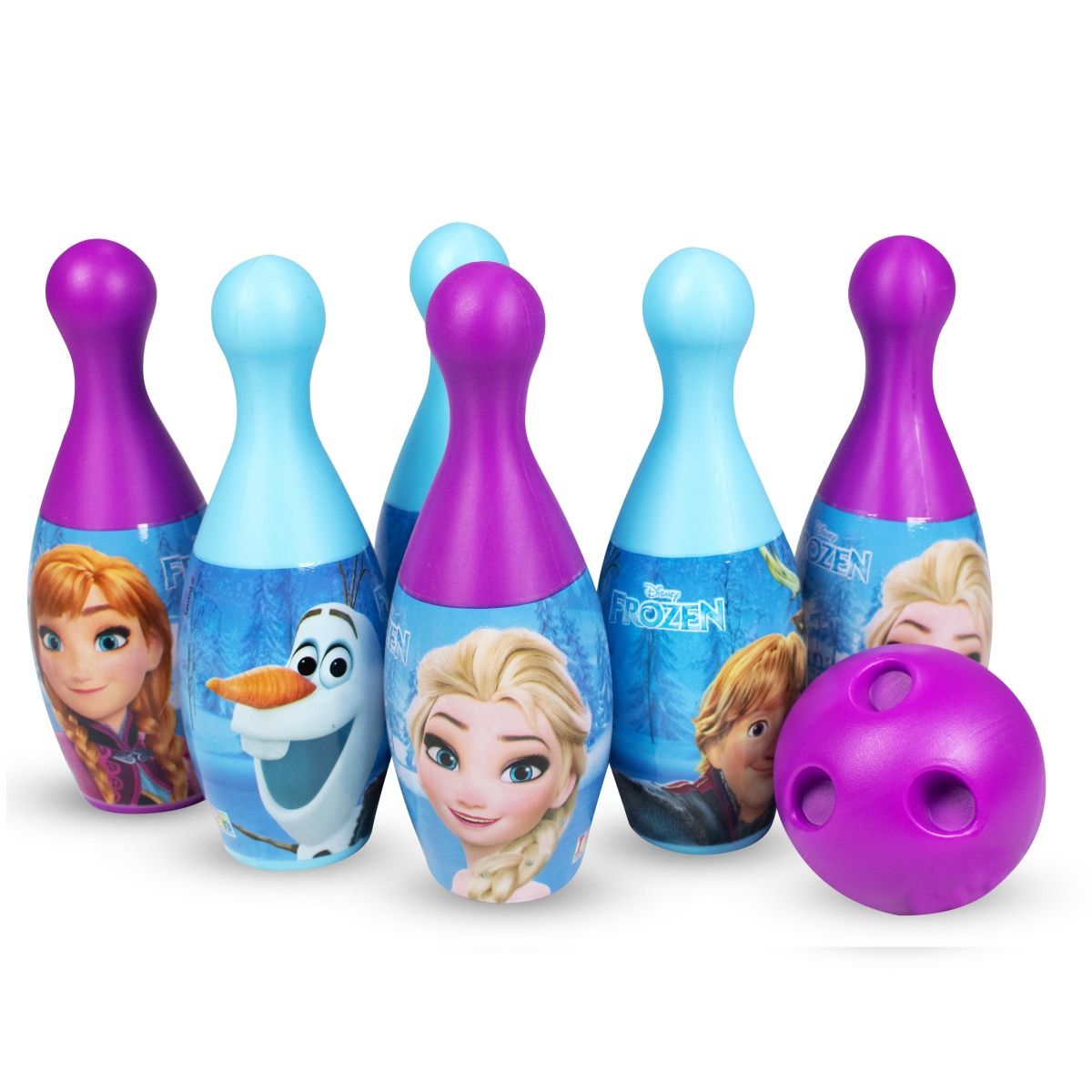 Itoys Bowling Set Box Frozen- (Colour May Vary)