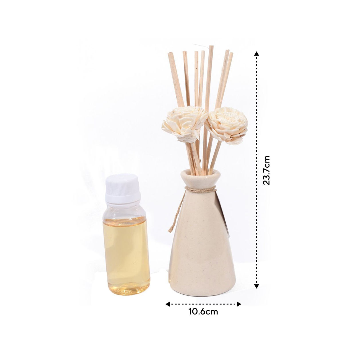 Samsidhi Reed Lemon Grass Oil Diffuser Set - Assorted