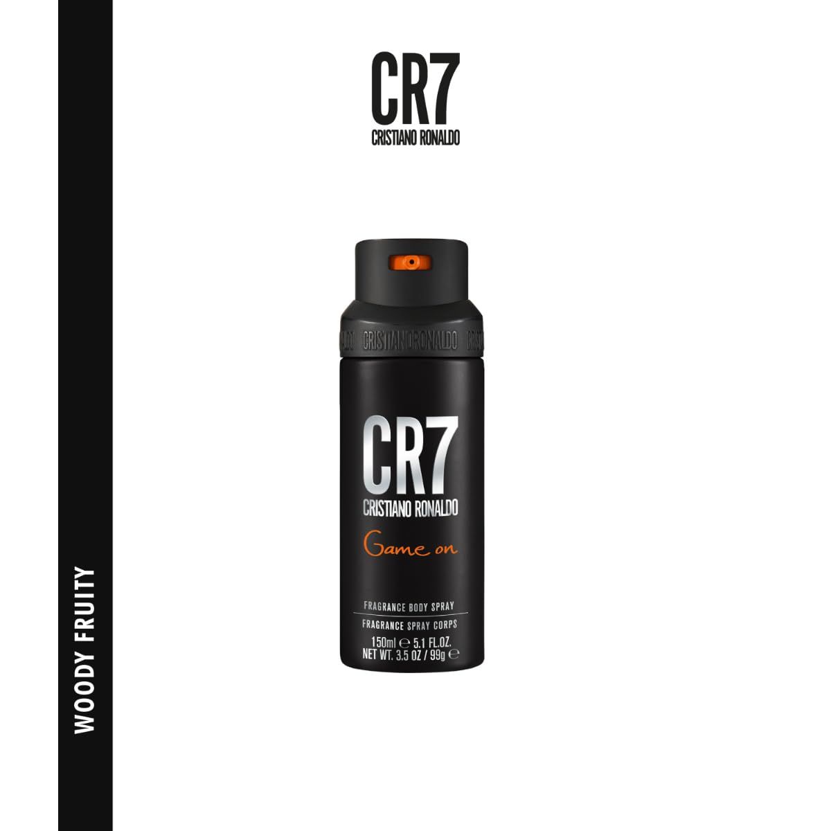 Cristiano Ronaldo Cr7 Game On Fragrance Body Spray | Woody Fruity