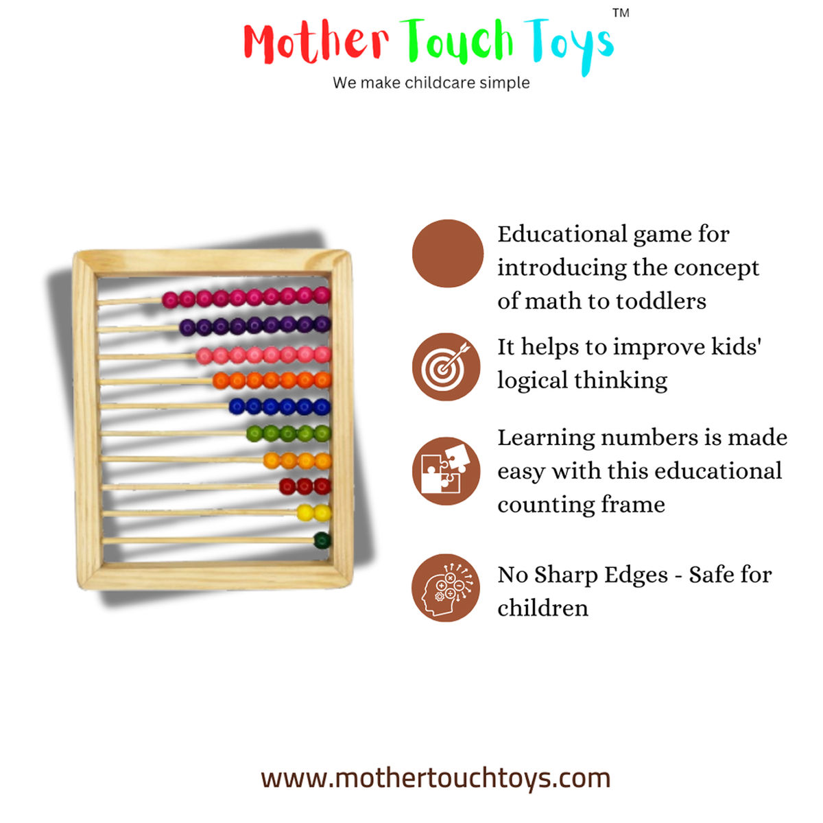 Mother Touch Toys Abacus Board