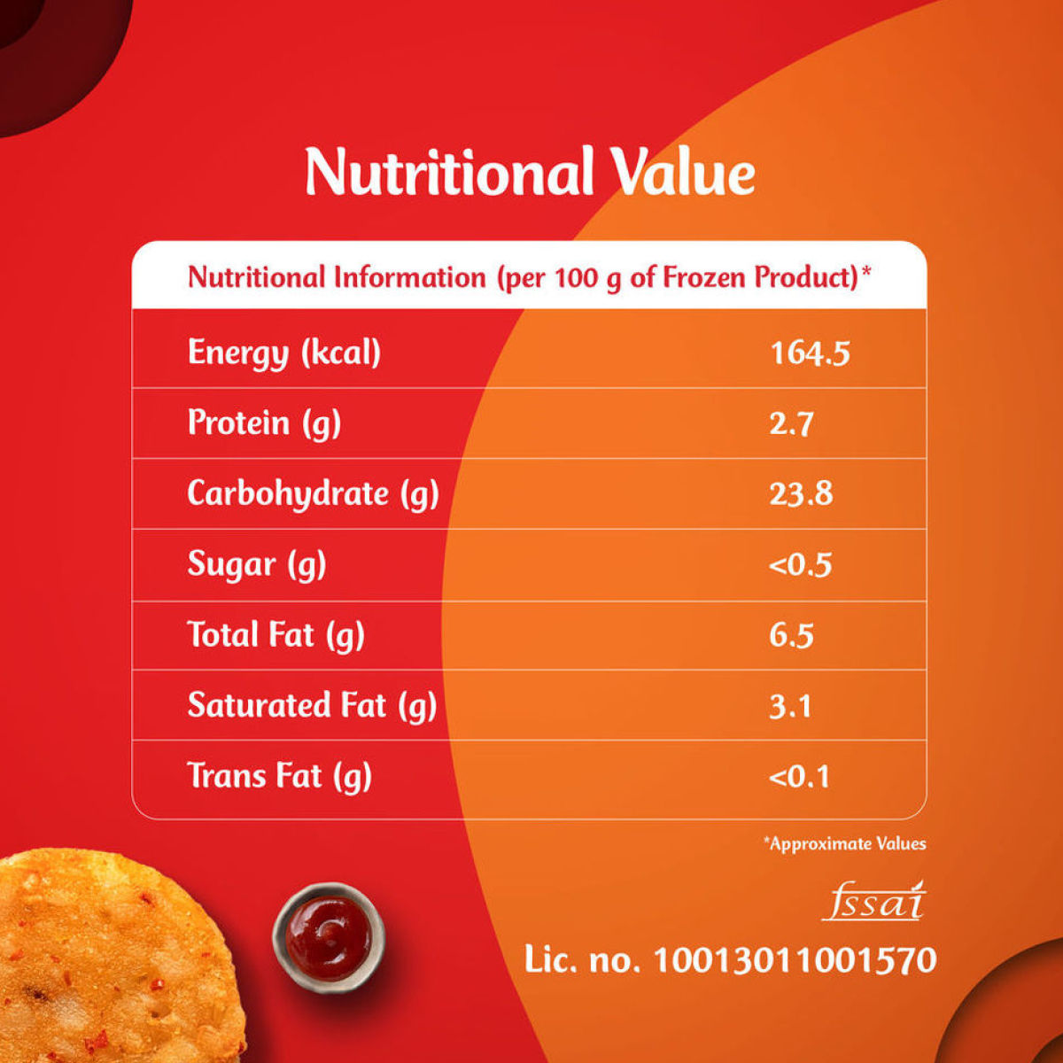 Del Monte Eggless Mayo(500gms) & Mccain Aloo Tikki(400gms) Combo