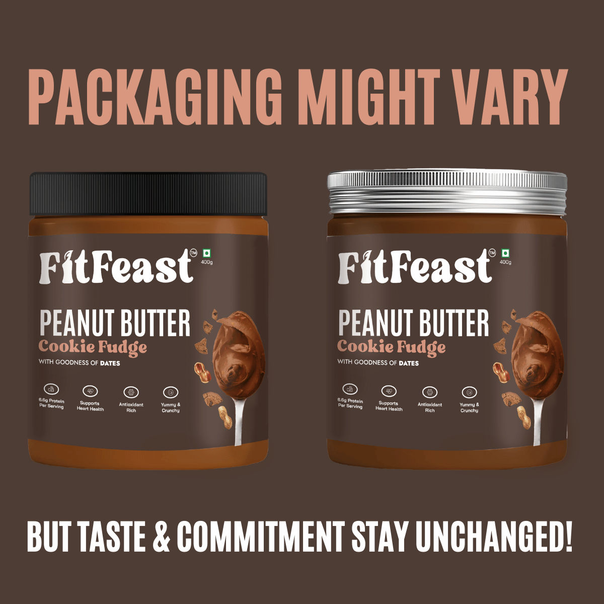 Fitfeast Cookie Fudge Peanut Butter
