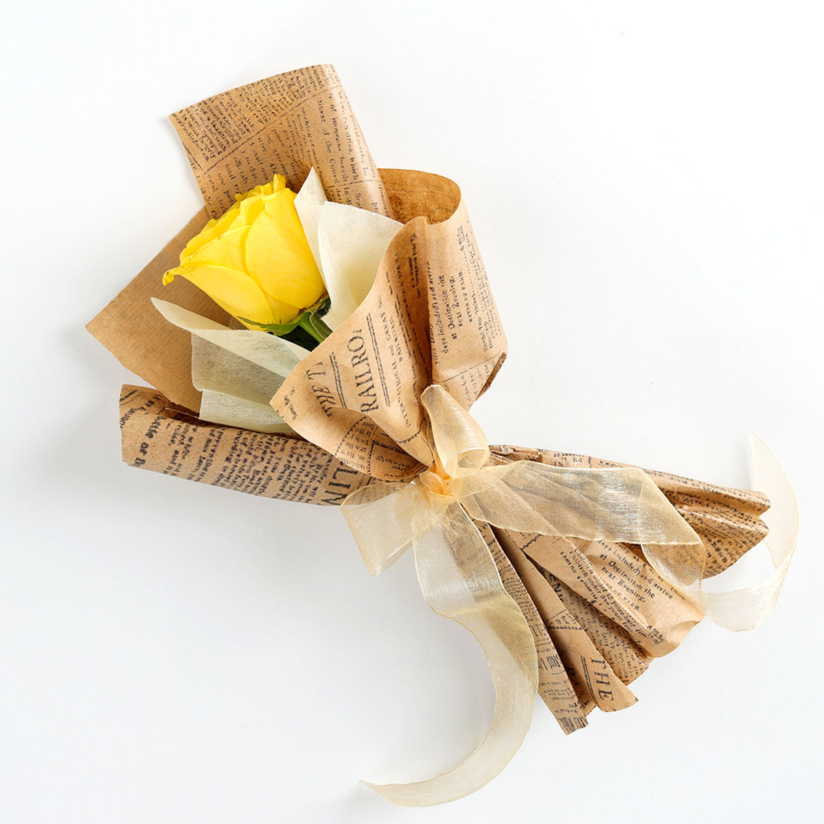 IGP Joyful Yellow Rose Bouquet