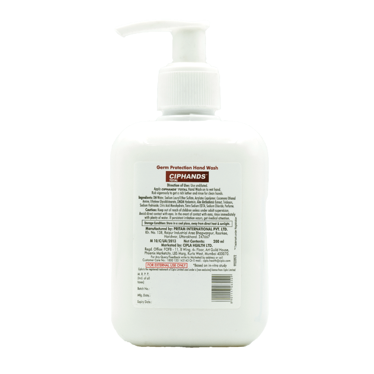 Cipla Ciphands Total Handwash