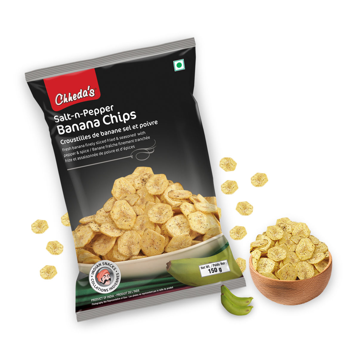 Chheda's Salt & Pepper Banana Chips 170 g Combo