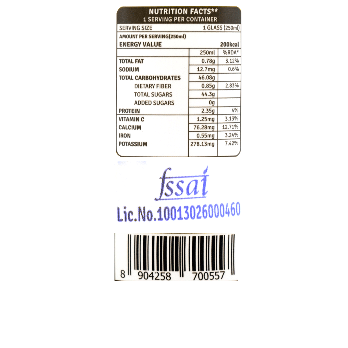 Raw Pressery Sugarcane Juice Pet 250 ml Combo