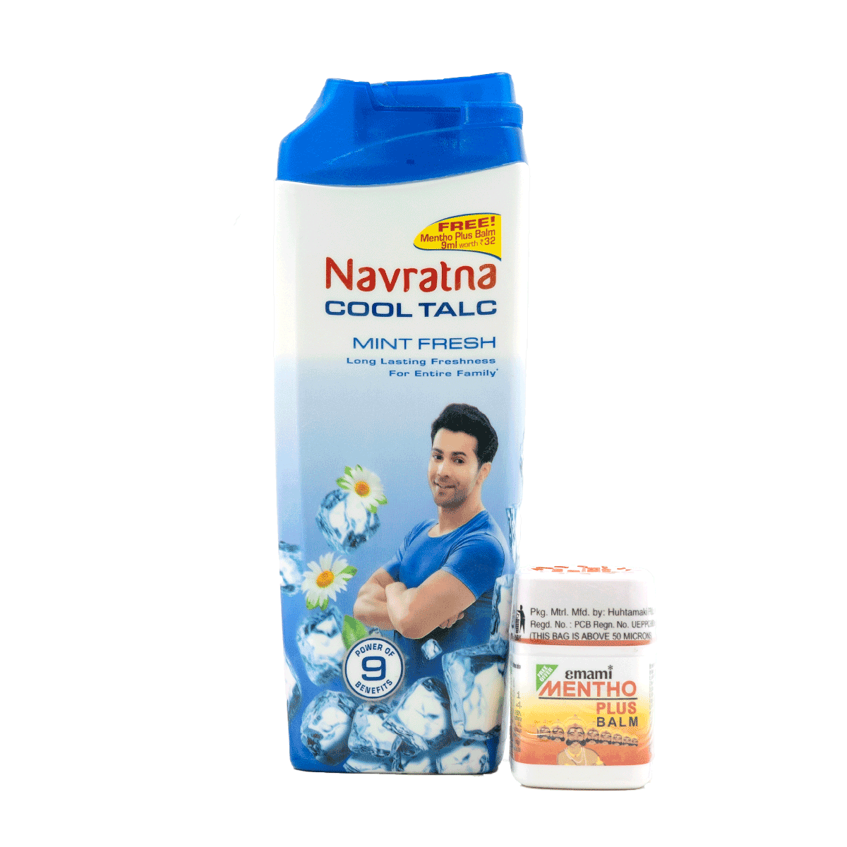 Navratna Cool Talc - Mint Fresh