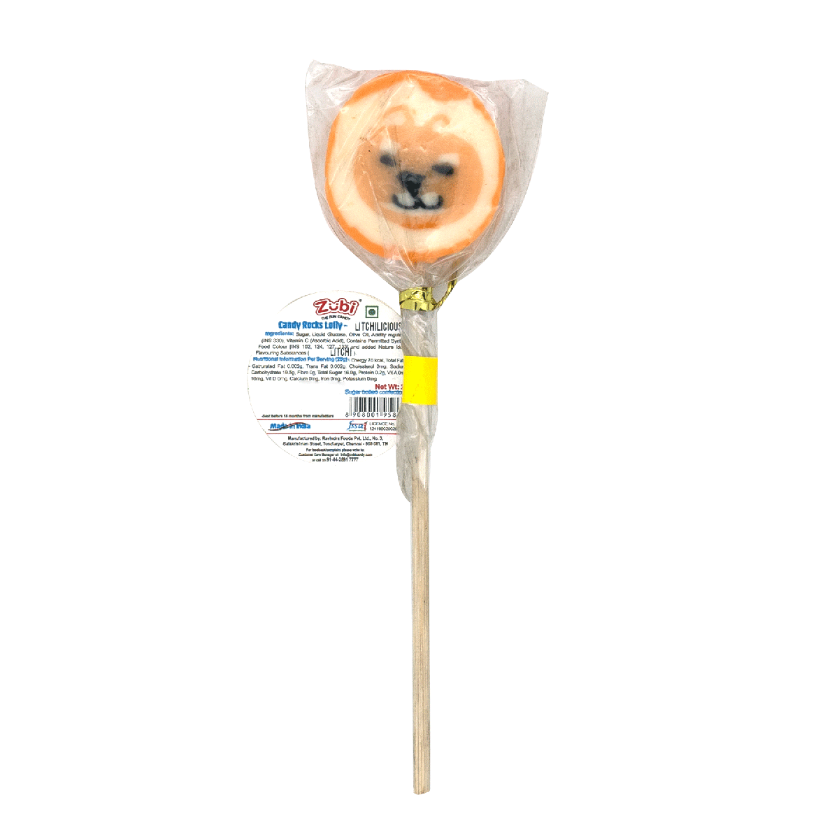 Zubi Candy Rocks Lolly