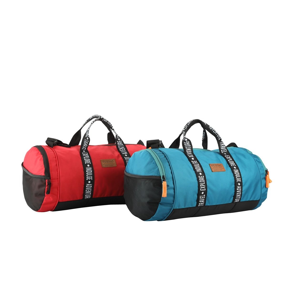 Ecosac Unisex Polyester 15 L Top Handle Duffle Bag | Assorted