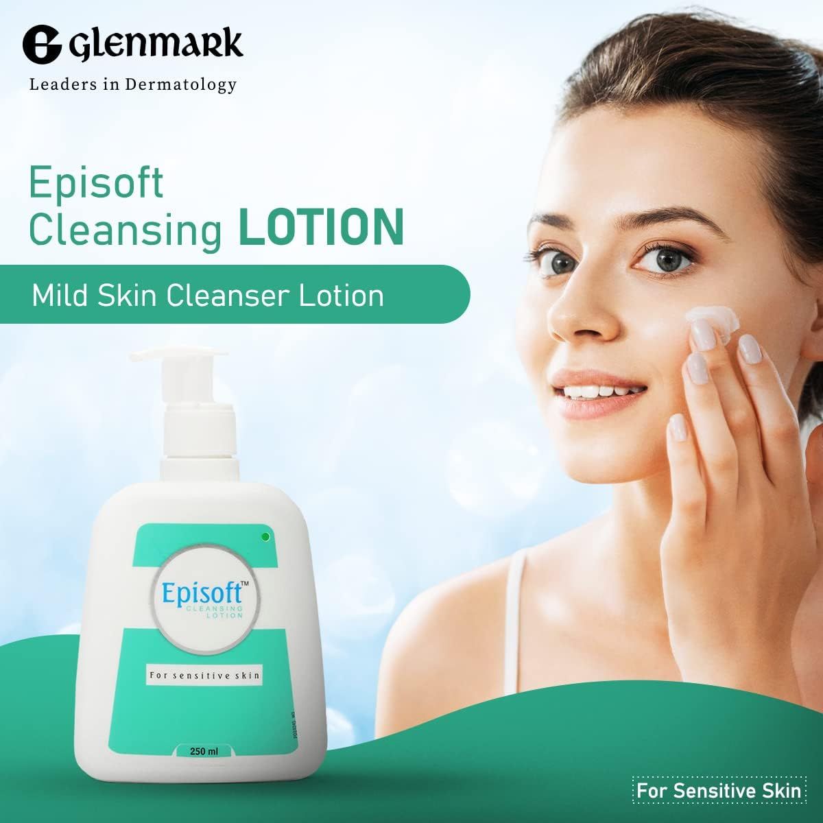 Glenmark Episoft Cleansing Lotion For Sensitive & Dry Skin Cleanser