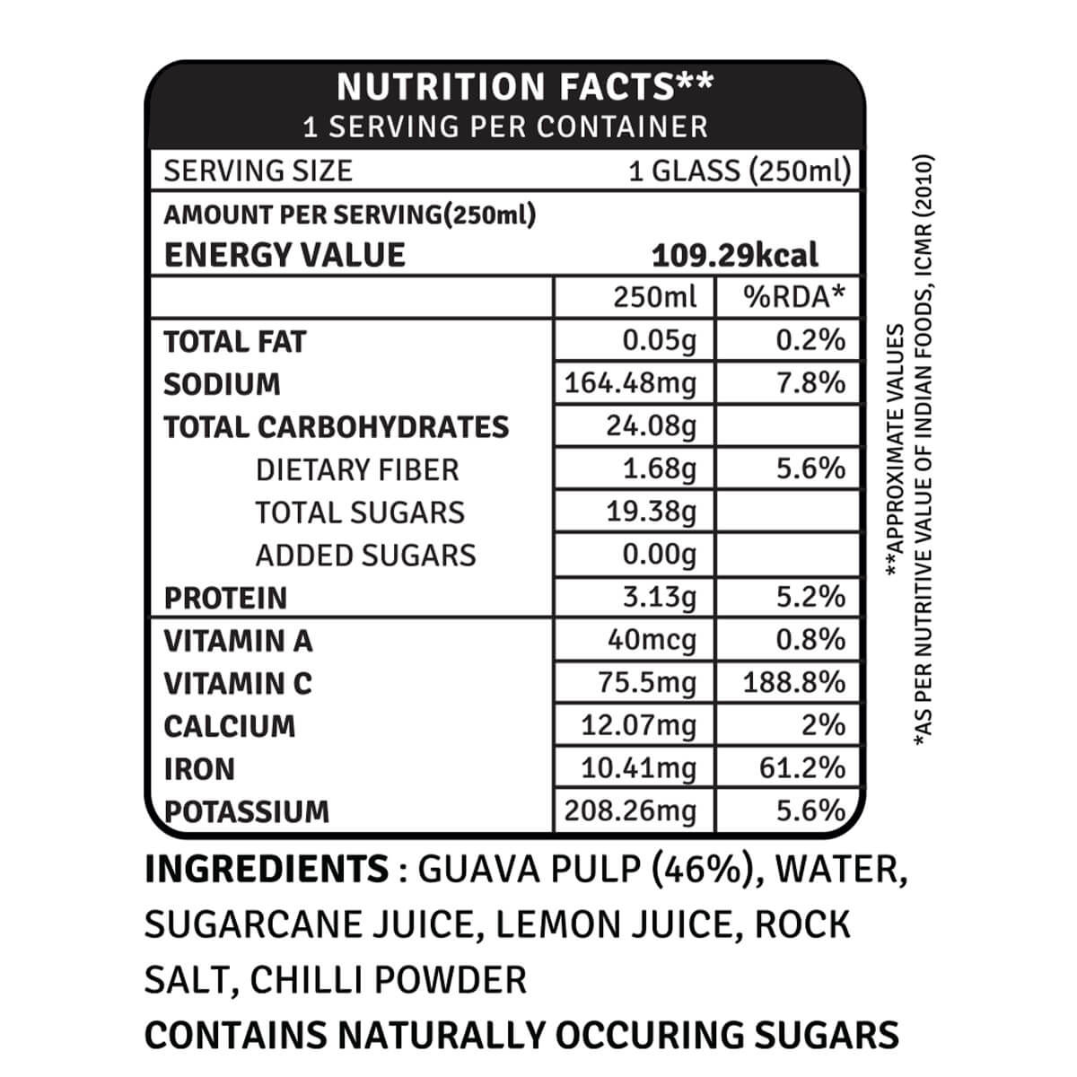 Raw Pressery Guava Juice