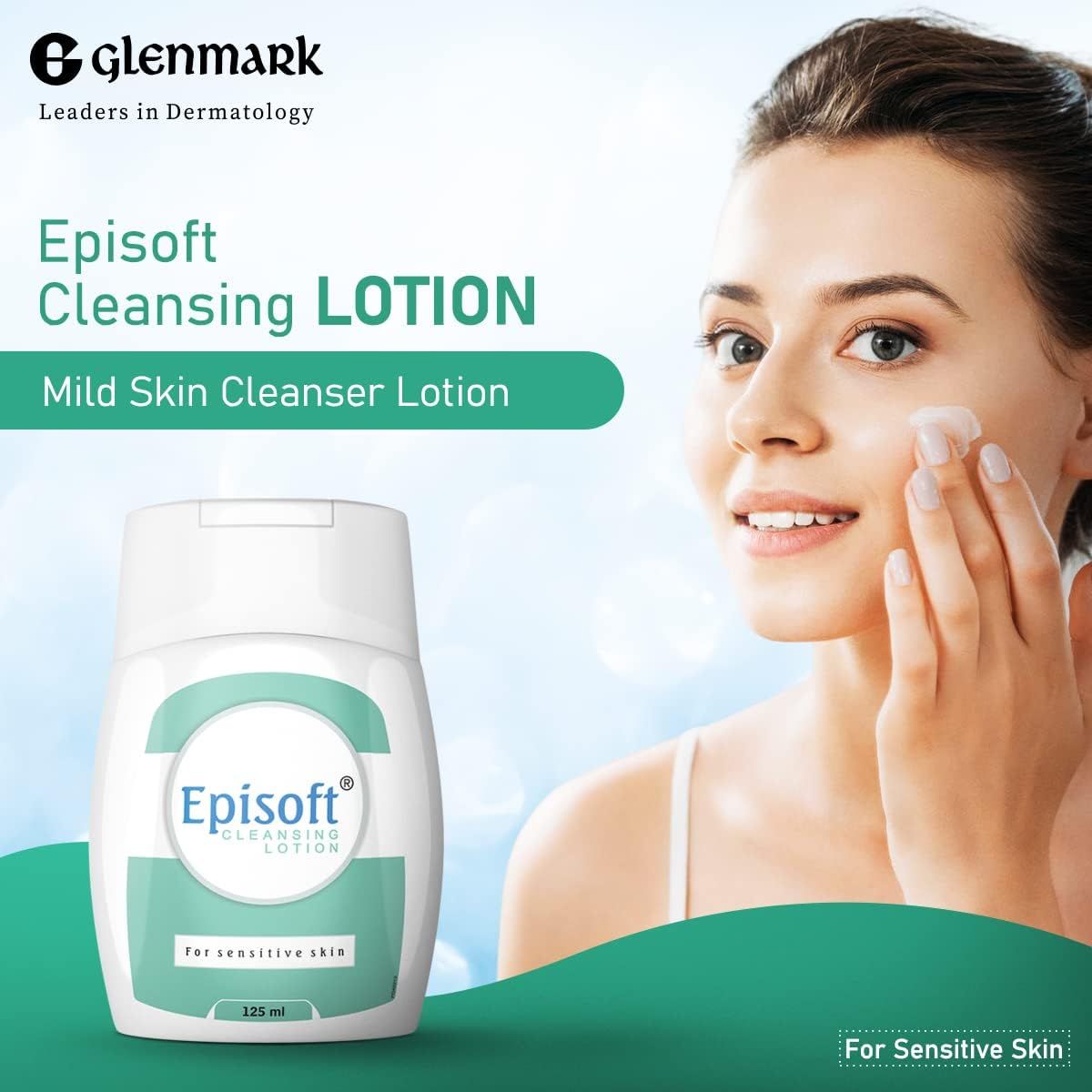 Glenmark Episoft Cleansing Lotion For Sensitive Skin Nil