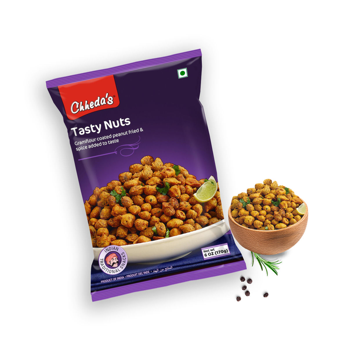 Chheda's Tasty Nuts 170 g Combo
