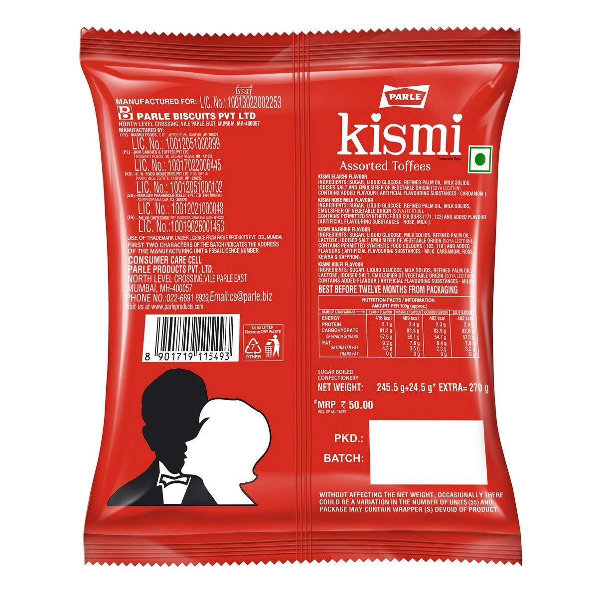 Parle Kismi Assorted
