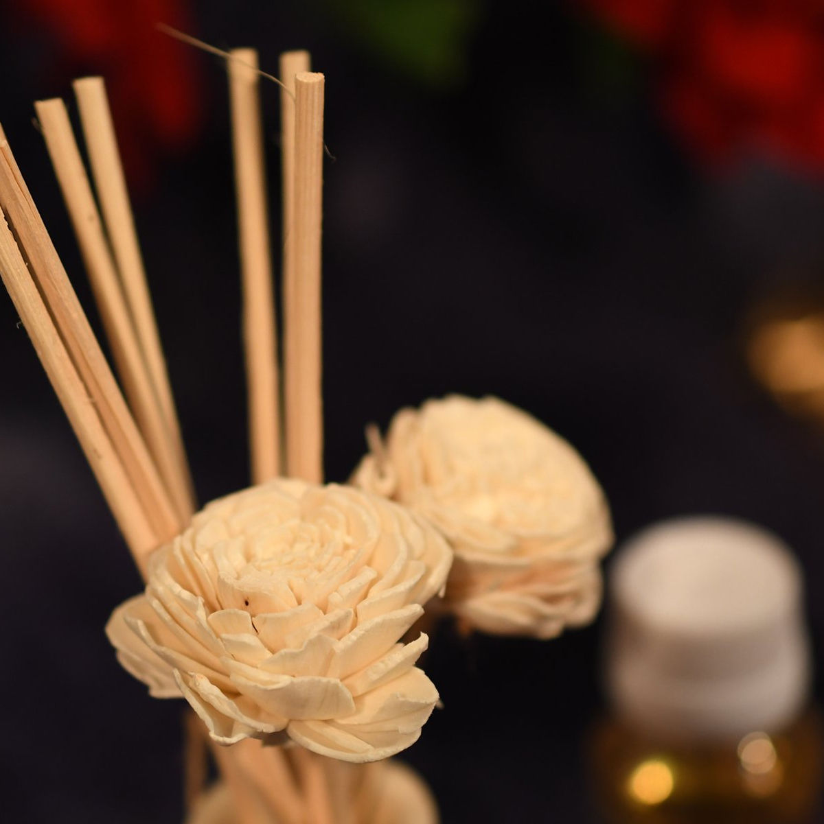 Samsidhi Reed Vannila Oil Diffuser Set