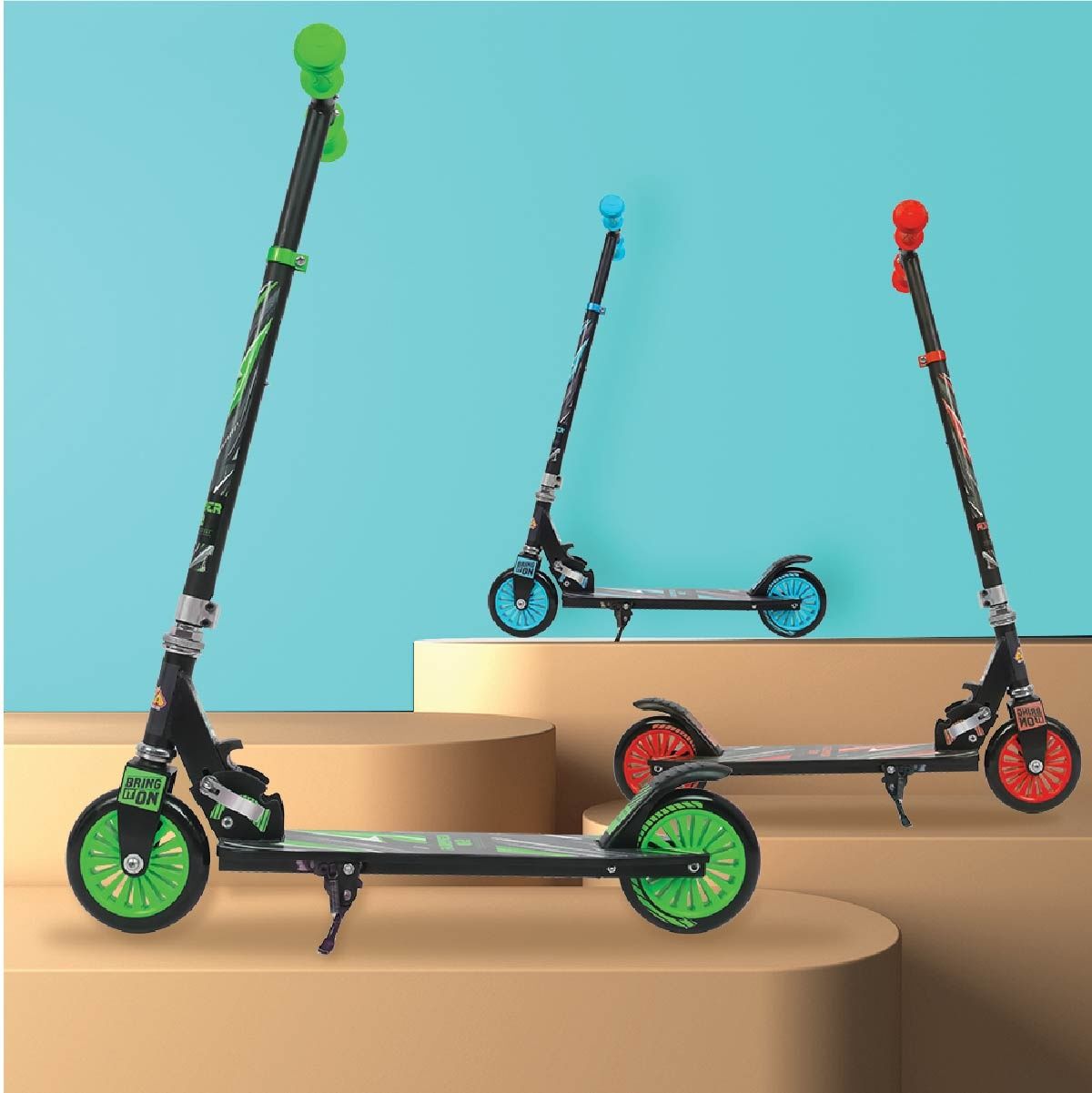 Little Lions Runner 2 Red Scooter