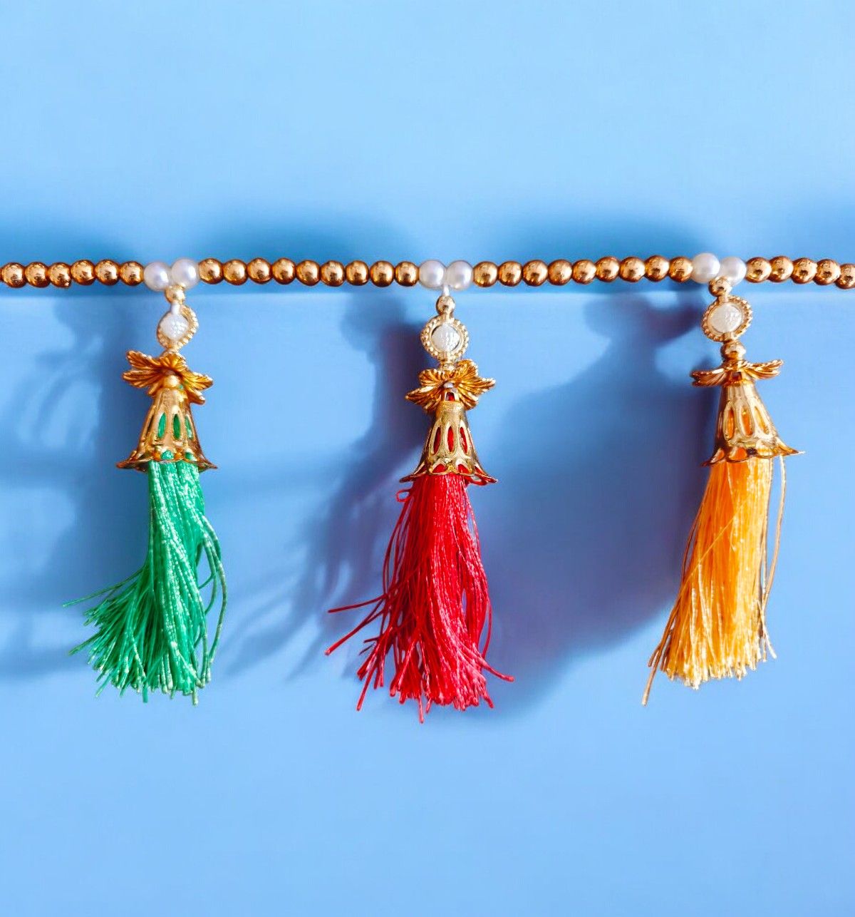 House Of Festivals Tassel Toran - Multicolor | One Size