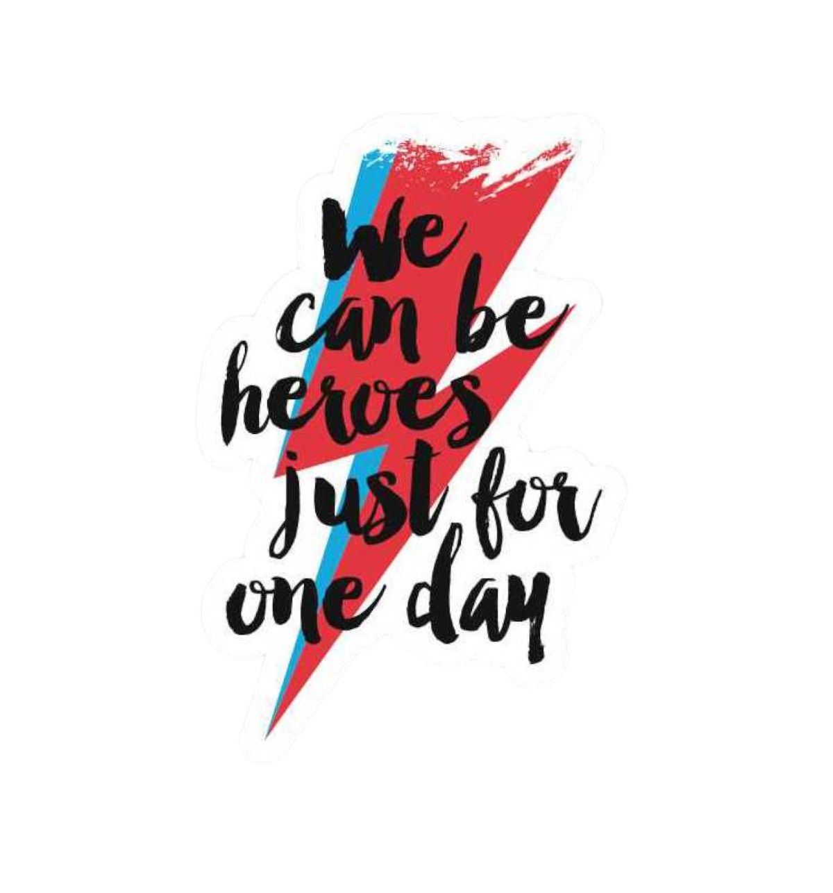 House Of Festivals David Bowie: Heroes - Sticker
