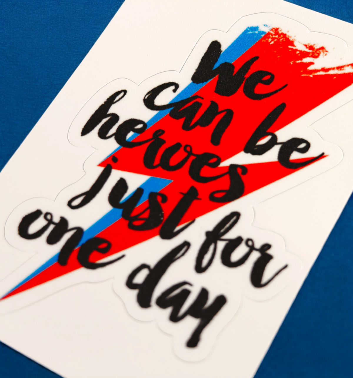 House Of Festivals David Bowie: Heroes - Sticker