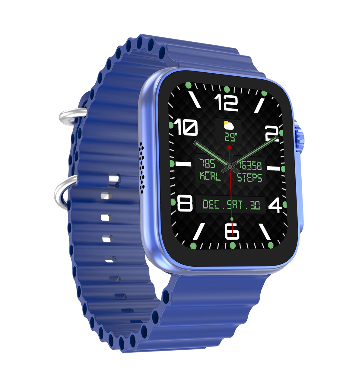 Fire-Boltt Supernova Smartwatch | 1.78" AMOLED Display | BT Calling - Blue