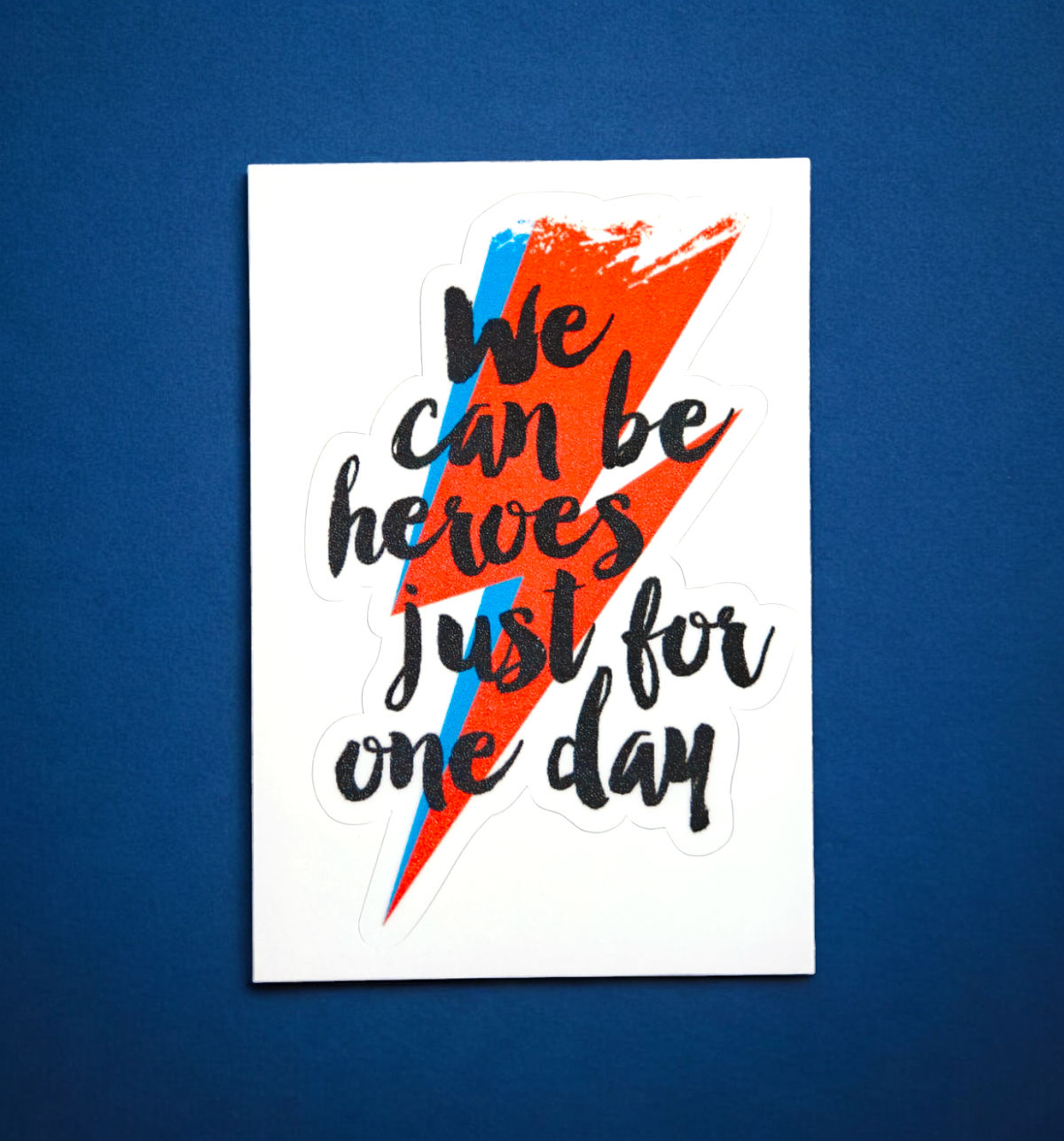 House Of Festivals David Bowie: Heroes - Sticker